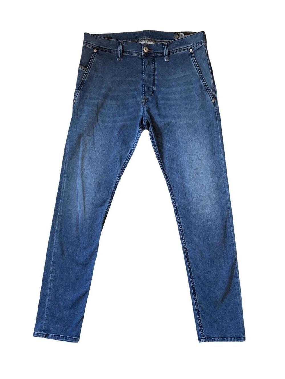 Diesel Jeans Men's Blue Denim Kakee-XP Slim Carrot Medium Wash Vintage Size 31